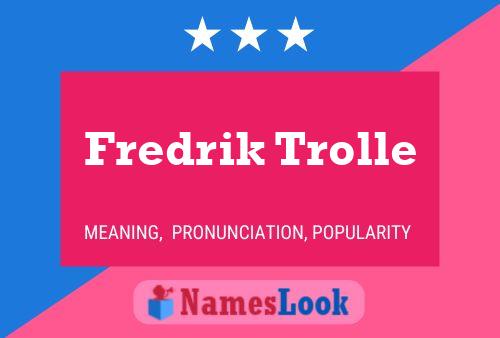 Постер имени Fredrik Trolle