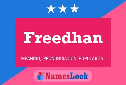 Постер имени Freedhan