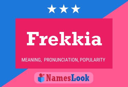 Постер имени Frekkia