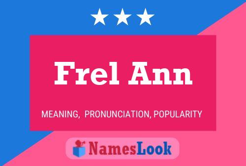 Постер имени Frel Ann