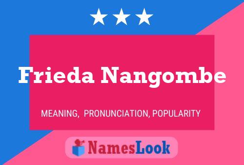 Постер имени Frieda Nangombe