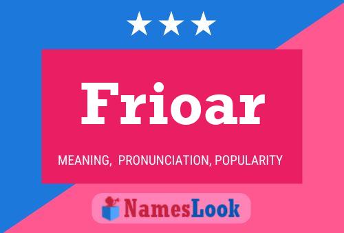 Постер имени Frioar