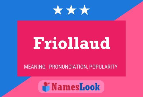 Постер имени Friollaud