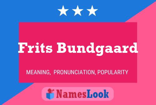 Постер имени Frits Bundgaard