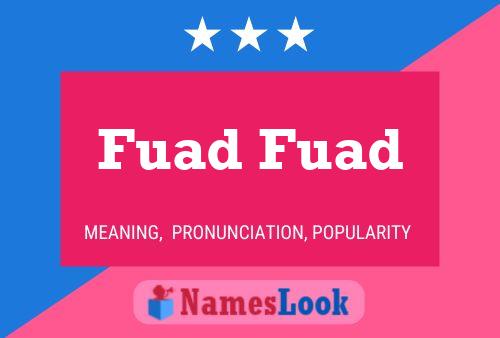 Постер имени Fuad Fuad