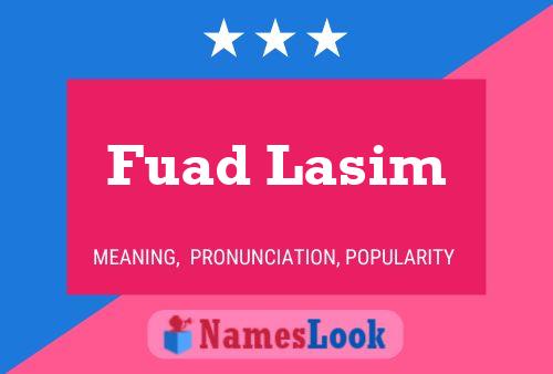 Постер имени Fuad Lasim