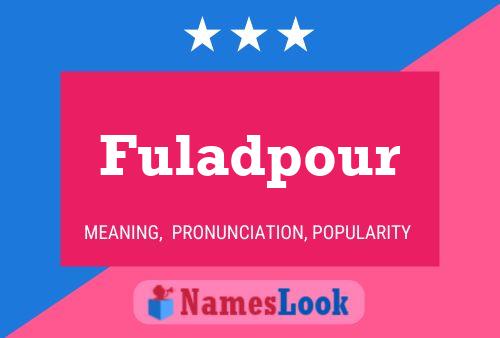 Постер имени Fuladpour