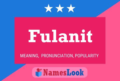 Постер имени Fulanit