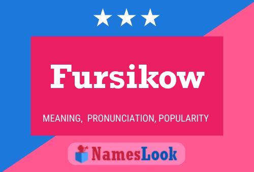 Постер имени Fursikow