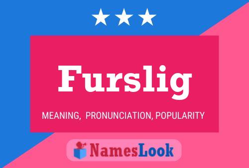 Постер имени Furslig