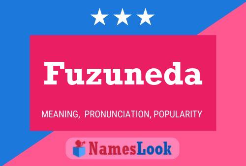 Постер имени Fuzuneda