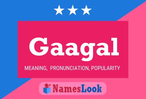 Постер имени Gaagal