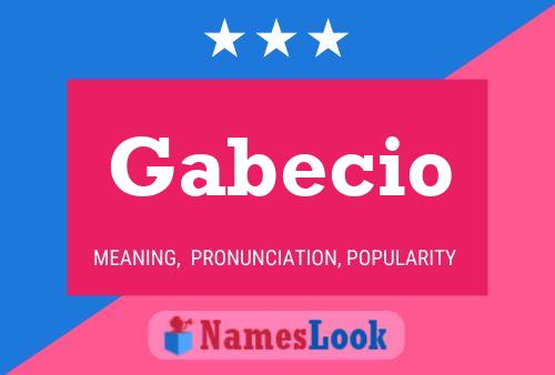 Постер имени Gabecio