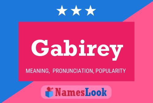 Постер имени Gabirey