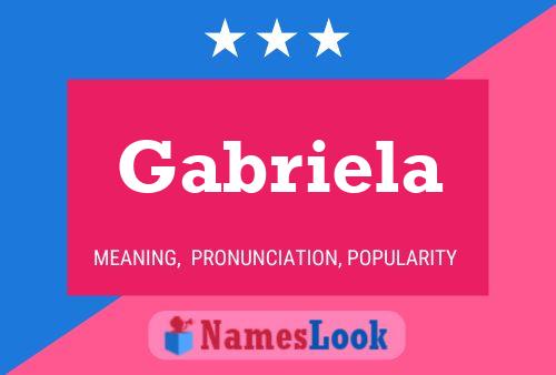 Постер имени Gabriela