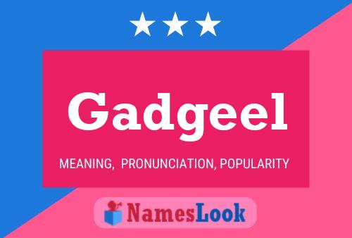 Постер имени Gadgeel