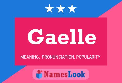 Постер имени Gaelle