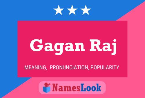 Постер имени Gagan Raj