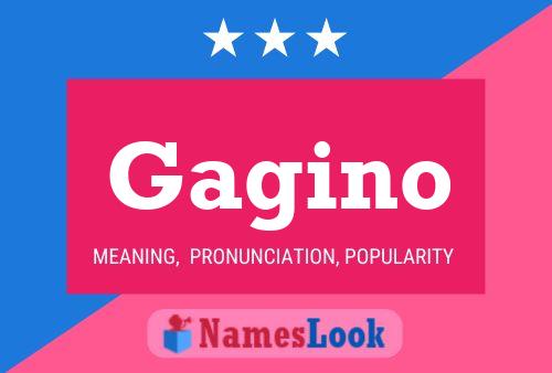 Постер имени Gagino