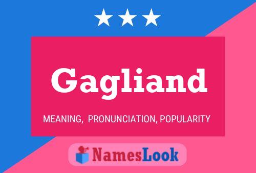 Постер имени Gagliand