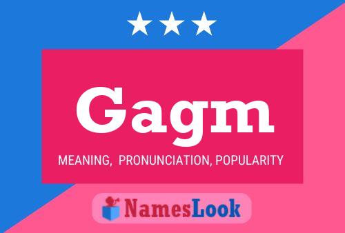 Постер имени Gagm