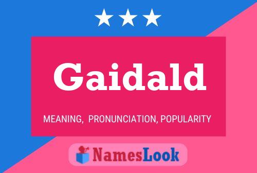 Постер имени Gaidald