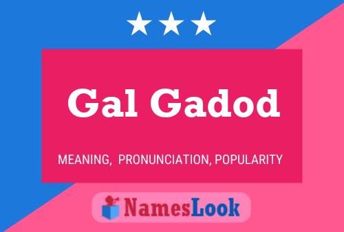 Постер имени Gal Gadod