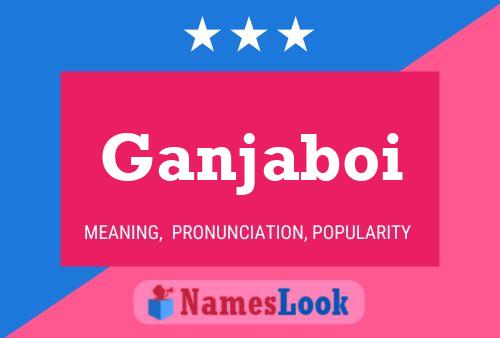 Постер имени Ganjaboi