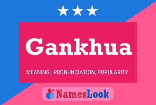 Постер имени Gankhua