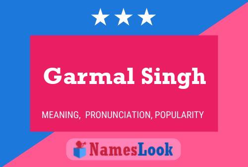 Постер имени Garmal Singh