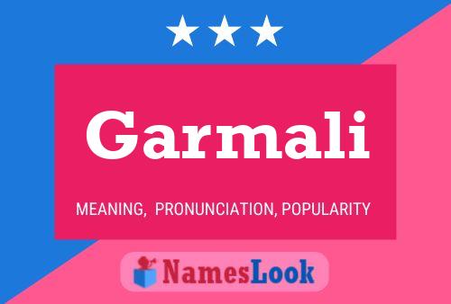 Постер имени Garmali