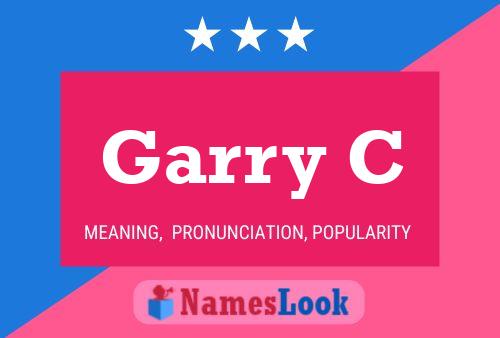 Постер имени Garry C