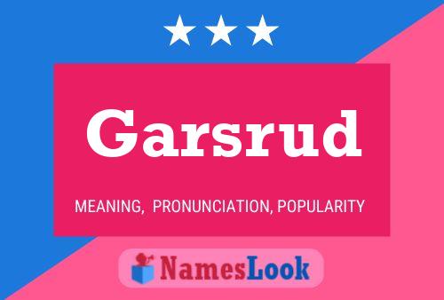 Постер имени Garsrud