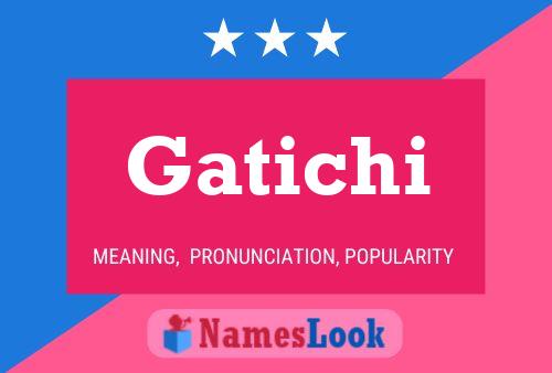 Постер имени Gatichi