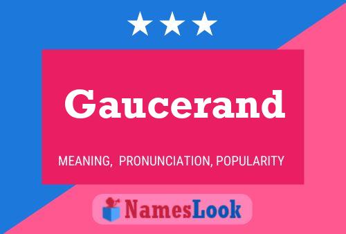 Постер имени Gaucerand