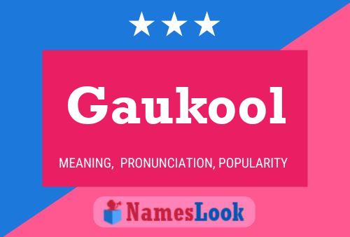 Постер имени Gaukool