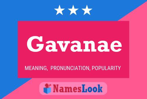 Постер имени Gavanae