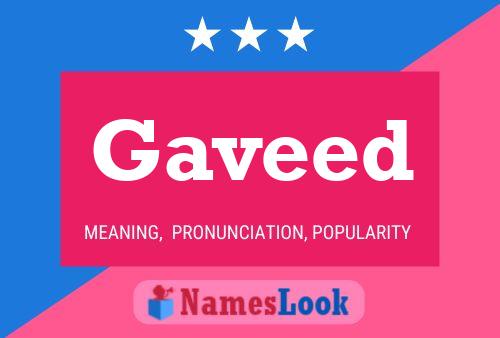 Постер имени Gaveed