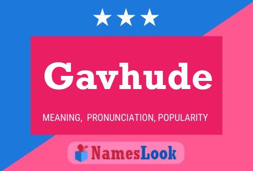 Постер имени Gavhude