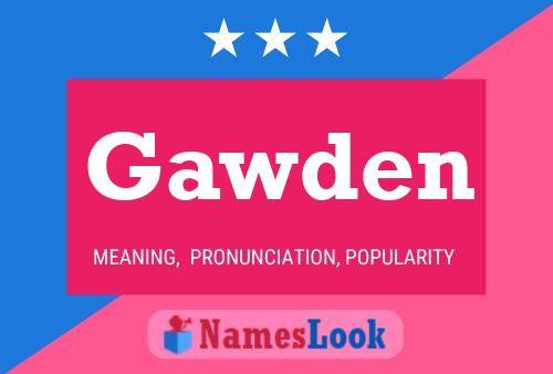 Постер имени Gawden