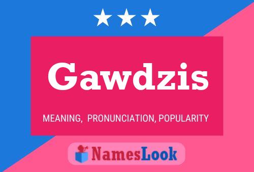 Постер имени Gawdzis