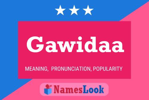 Постер имени Gawidaa