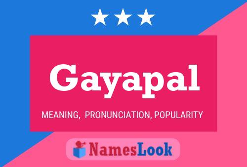 Постер имени Gayapal