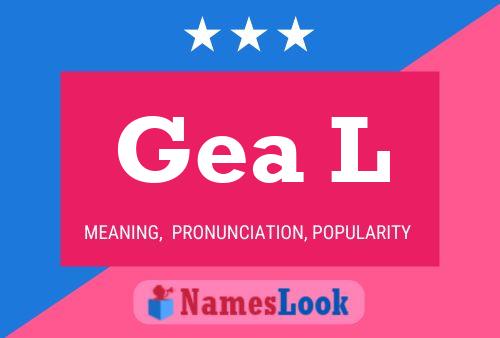 Постер имени Gea L