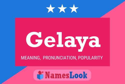 Постер имени Gelaya