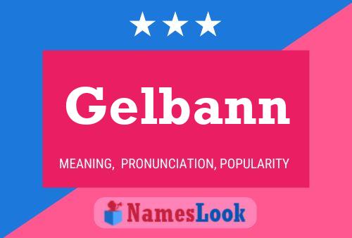 Постер имени Gelbann