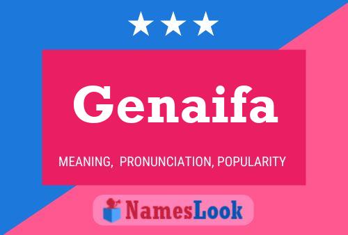 Постер имени Genaifa