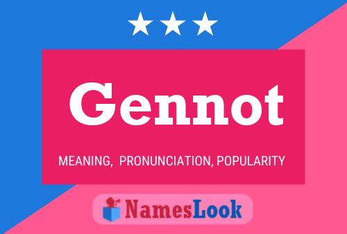 Постер имени Gennot