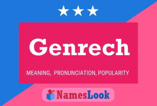 Постер имени Genrech