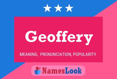 Постер имени Geoffery